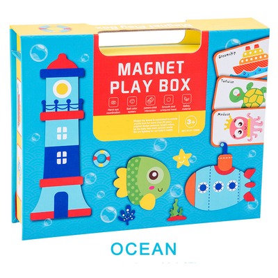 Onderwijskind Magnetisch Dierlijk Raadsel Oceaan Peuter het Leren Speelgoed 6 Jaar - olds