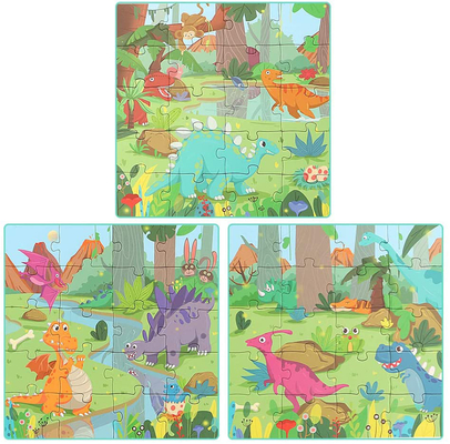 De Combinatieboek van jonge geitjes Onderwijstoy custom magnetic jigsaw puzzles voor 4-8 Leeftijden