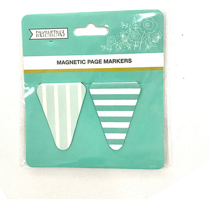 Mini Marks Triangle Magnetic Bookmark-Paginateller voor Boeklezing