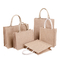 Opnieuw te gebruiken Gedrukte het Winkelen van Tote Burlap Bag For Grocery van Jutezakken Verpakking