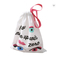 ODM Gray Hemp Cotton Fabric Bag het Kleine Embleem van de de Zakkendouane van Linnendrawstring