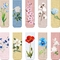 10pcs Matte Floral Magnetic Bookmark Clips voor Studentenboeken het Lezen