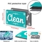 Aangepaste 2mm Keuken Schone Vuile Afwasmachine Clean Sign Magnet 3.54*1.97inch